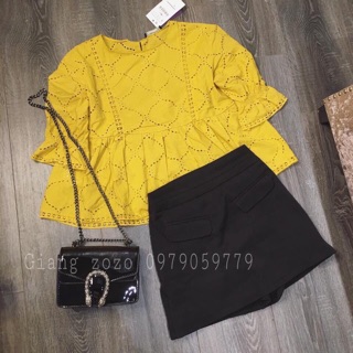 Áo zara đục lỗ