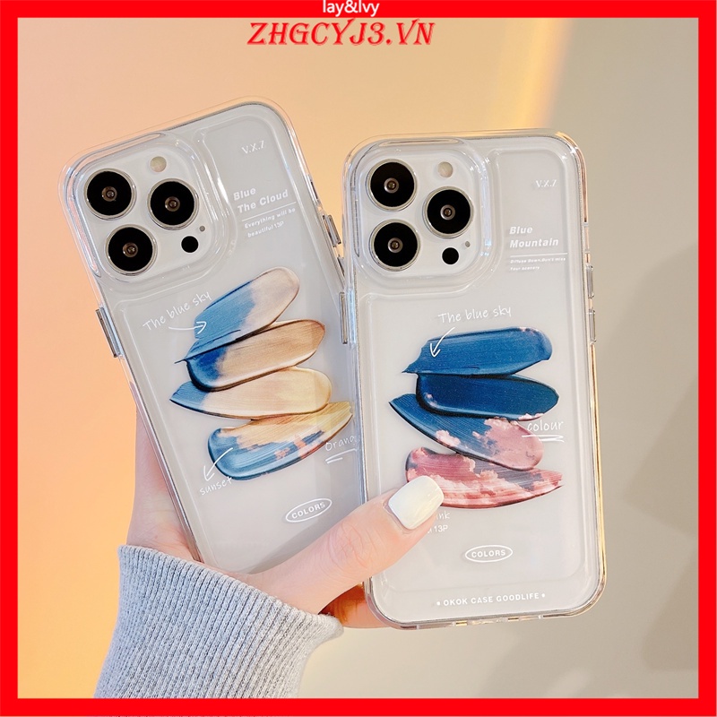 Ốp Điện Thoại Silicone IMD Trong Suốt Họa Tiết Hoạt Hình Cho IPhone 7/8 Plus XS XR 11 12 Pro Max 13 Pro