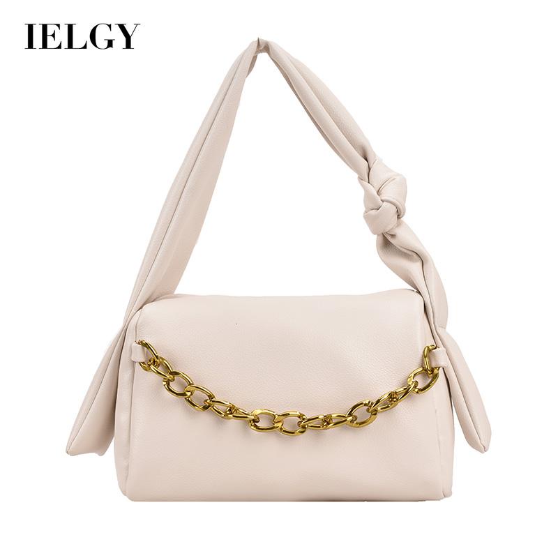 IELGY Túi Đeo Vai Màu Trơn Dễ Phối Đồ Thời Trang Cao Cấp Cho Nữ