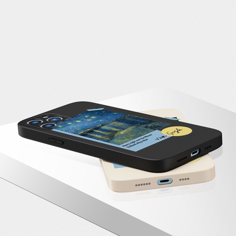 Ốp lưng iphone Ốp điện thoại SUNTAIHO silicon mềm in hình nghệ thuật thích hợp cho iPhone 13 12 11 Mini Pro X XR XS Max 7/8 Plus