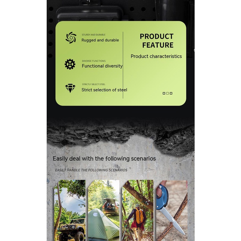 Móc Khóa Chữ D Đa Năng Bằng Hợp Kim Nhôm Cho Hoạt Động Leo Núi Ngoài Trời