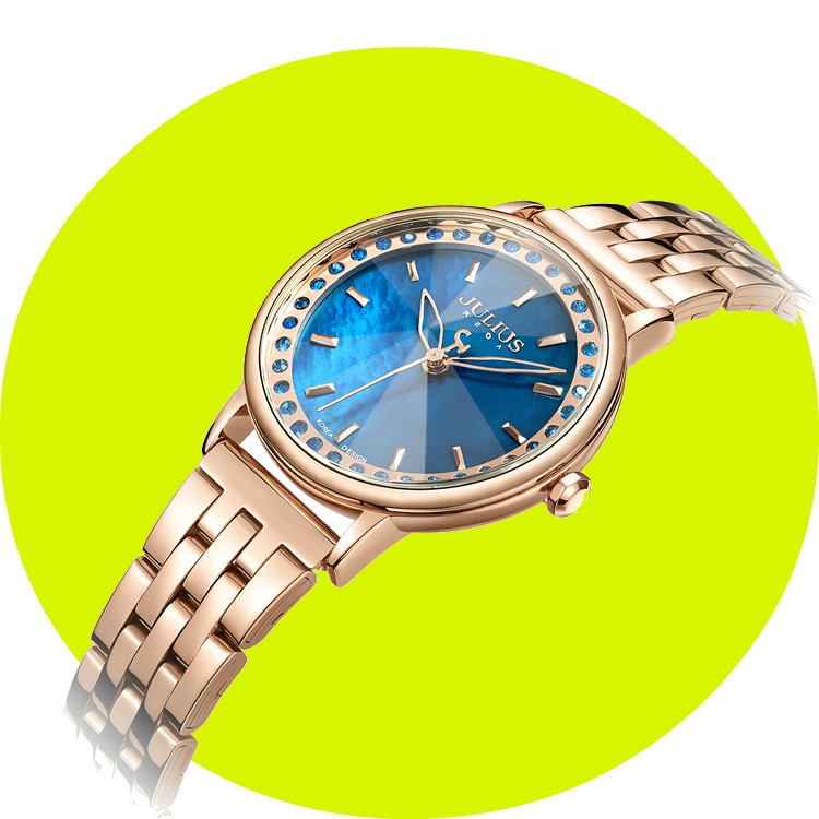 Đồng hồ nữ JULIUS JA959 dây thép | BigBuy360 - bigbuy360.vn
