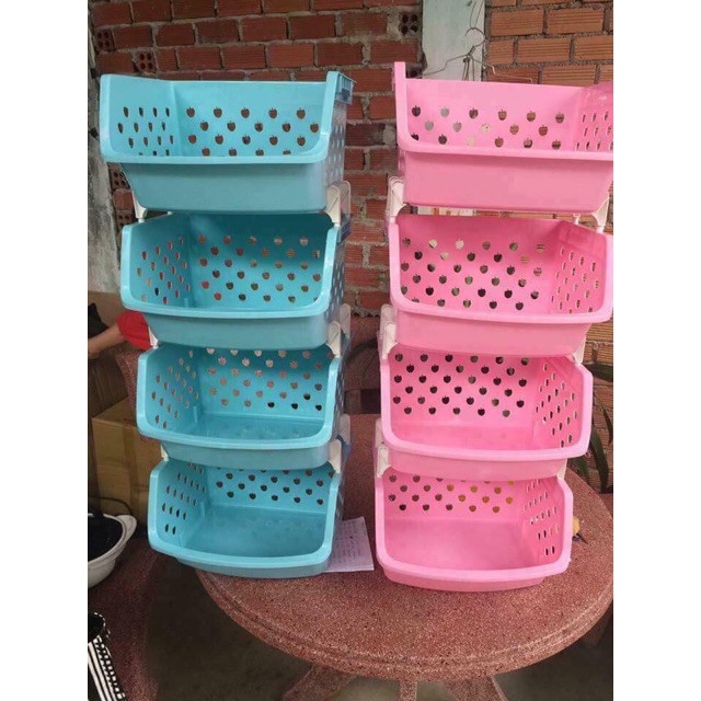 Sẵn hàng Sét rổ 4 tầng đa năng .