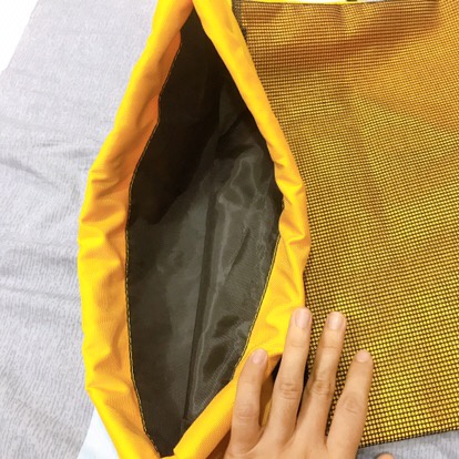 [HÀNG SHOP] Ba lô dây rút nam nữ Unisex vải dù chống thấm phối túi lưới dây kéo size to 43cm vừa khoảng 4 bộ đồ BL342