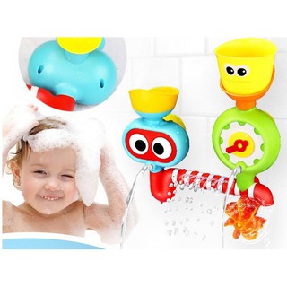 Đồ chơi nhà tắm phun nước dạng khung dính tường