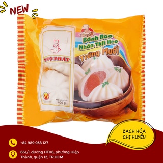 Bánh bao nhân thịt heo trứng muối Thọ Phát 400g
