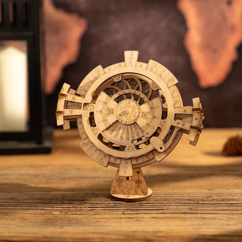 Mô Hình Gỗ 3D Lắp Ráp ROBOTIME Lịch Vạn Niên Perpetual Calendar LK201