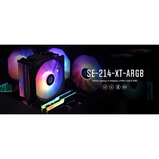 Tản nhiệt cpu IDCooling SE-214-XT ARGB Black / white