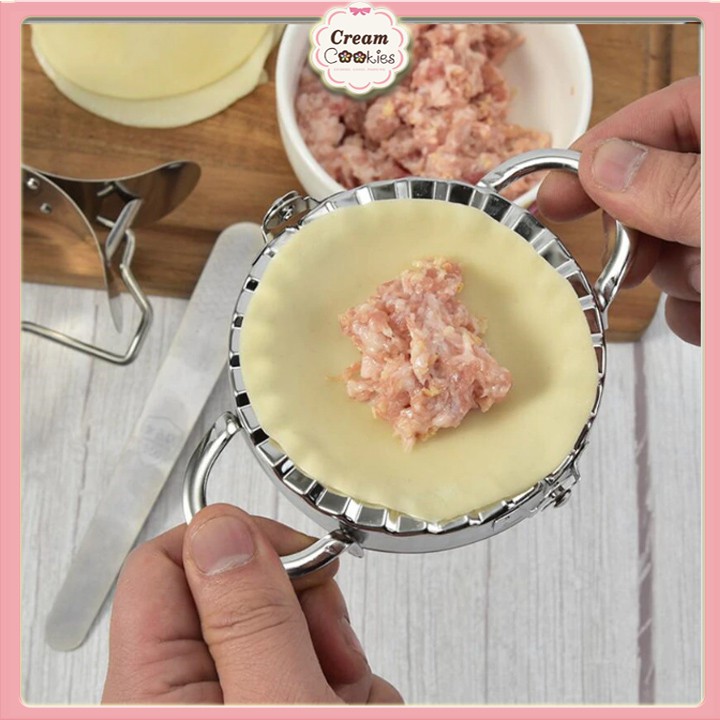 Khuôn Làm Bánh Xếp, Há Cảo, Sủi Cảo Inox 304