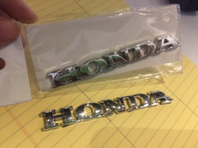 Tem chữ nổi Honda