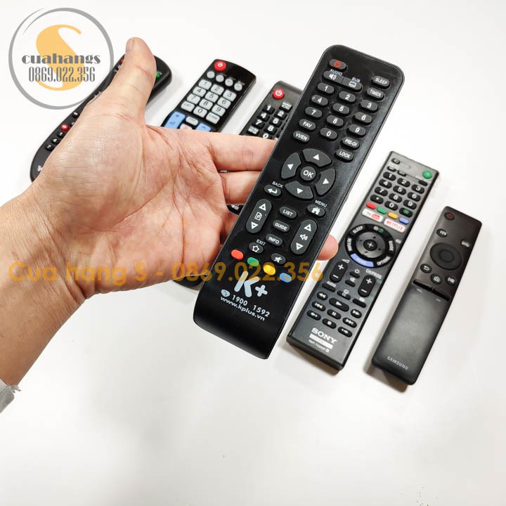 Điều khiển Remote các loại Tivi Internet + Smart Tivi + Android TV + K+ + VTVCab