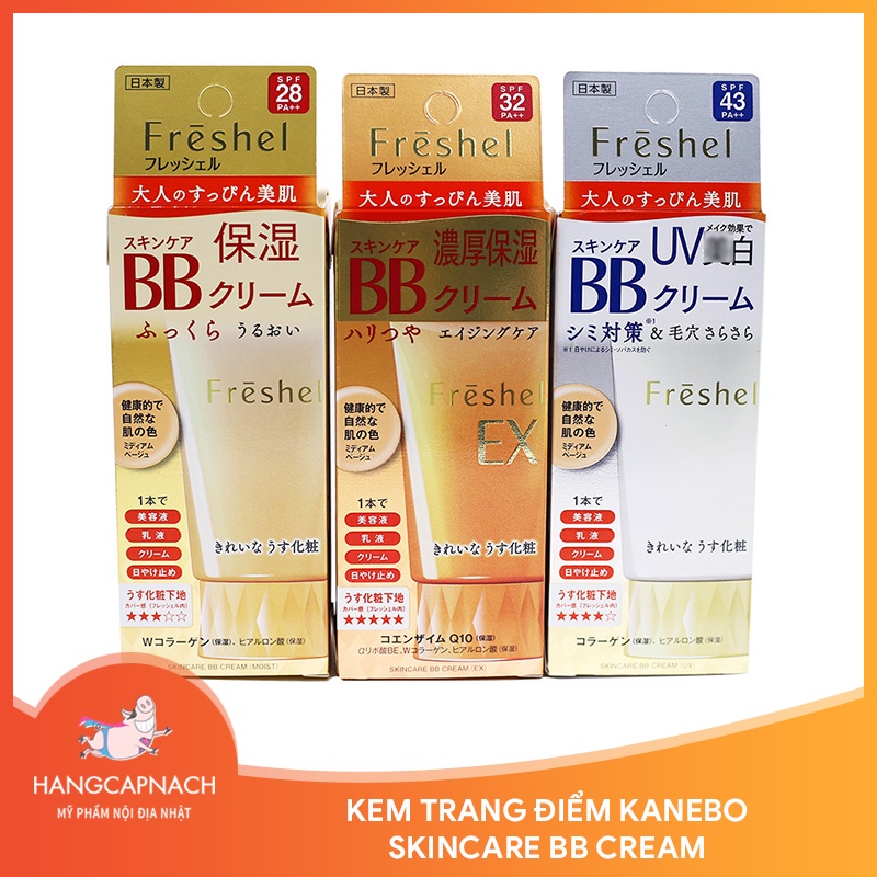 Kem trang điểm Kanebo Freshel Skincare BB Cream 50g