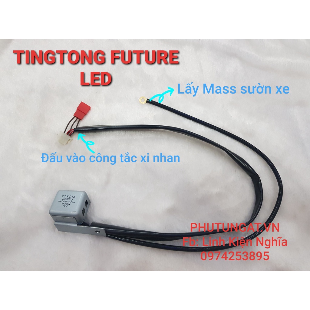 Ting Tong Bấm sẵn cho xe FUTURE LED
