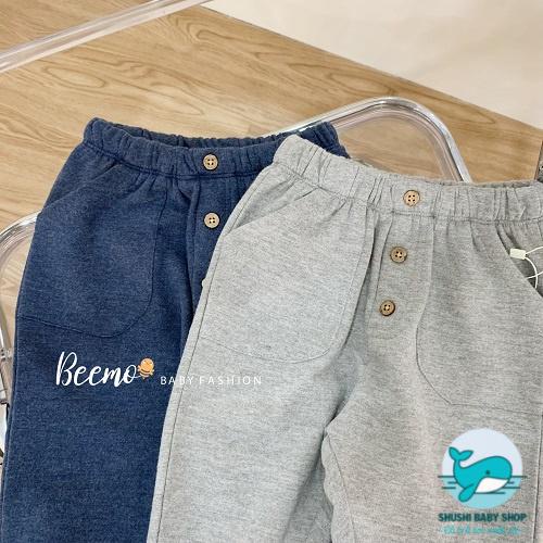 Quần Dài Bé Trai Sành Điệu Chất Nỉ Siêu Mềm Hàng Thiết Kế Beemo Xịn Mịn