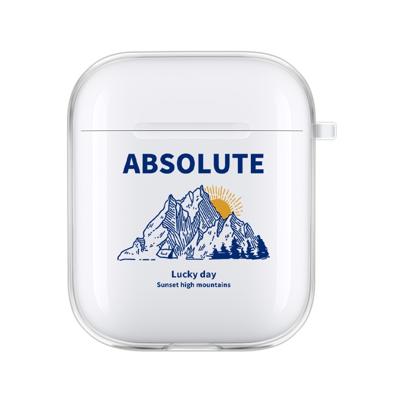 Vỏ Bảo Vệ Hộp Sạc Tai Nghe Bluetooth Airpods Pro 2/3 Họa Tiết Hoàng Hôn Alpine 2/3