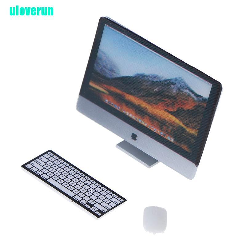 Máy Tính Mini Tỉ Lệ 1 / 12 Ob 11 Trang Trí Nhà Búp Bê