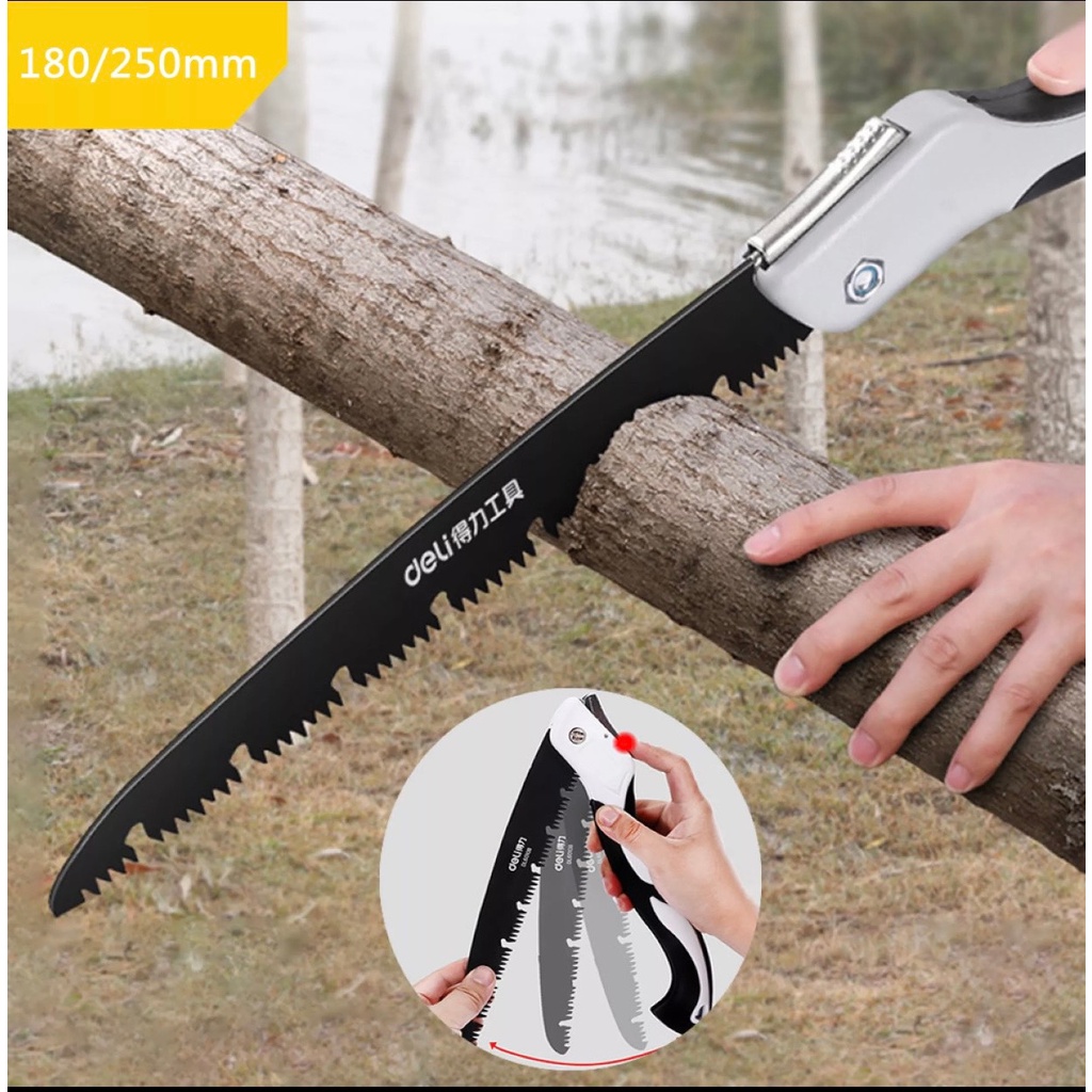 [FreeShip] Cưa Cây Xếp Lưỡi Thép Hợp Kim SK5 - Cưa Cầm Tay Gấp Gọn Top92
