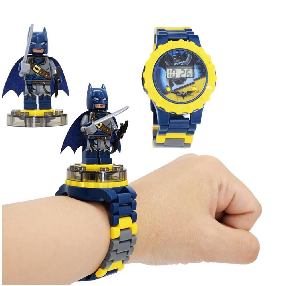 Đồng hồ điện tử đeo tay trẻ em đồ chơi con quay ❤️Siêu anh hùng và chủ đề khác❤️ mã 50100