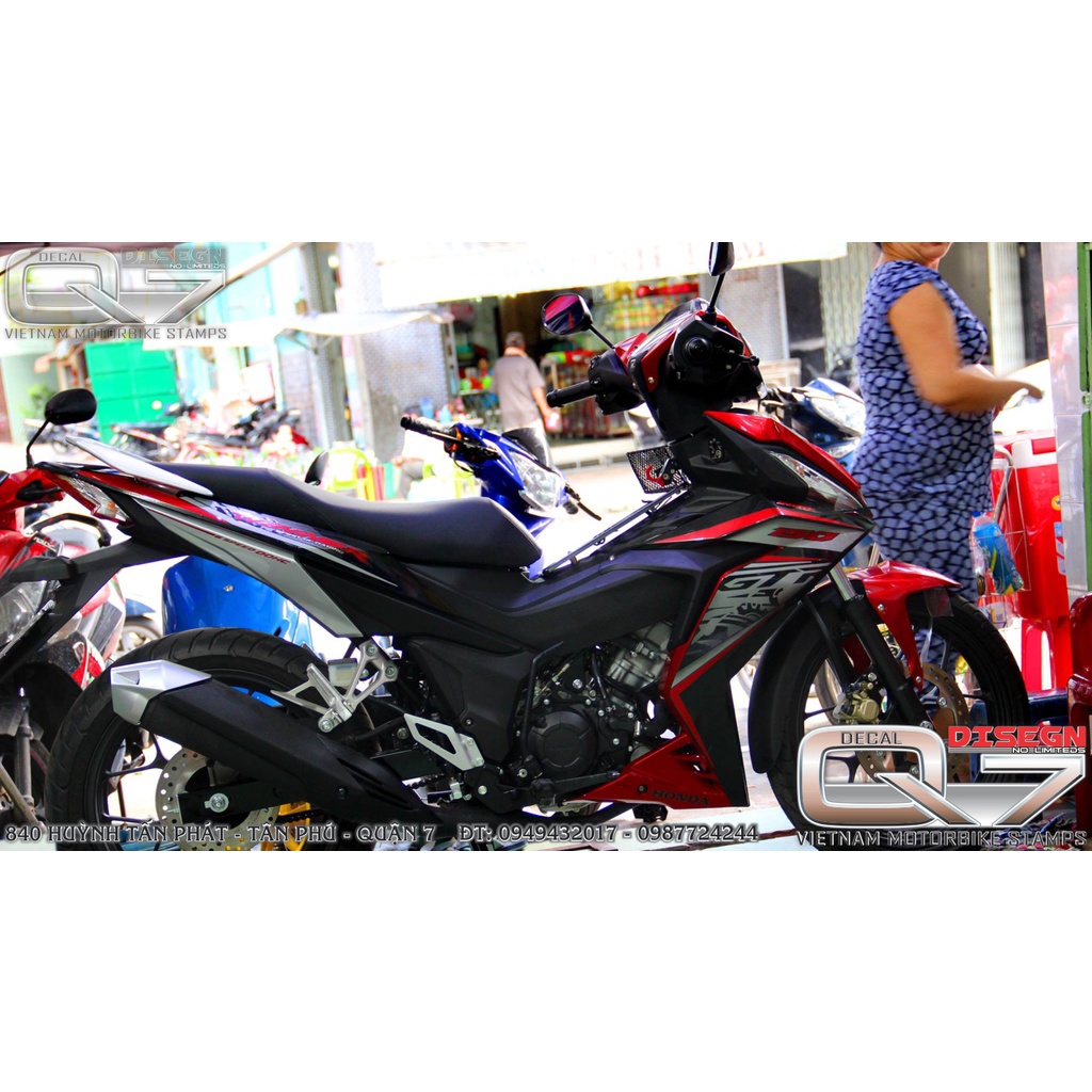 Tem Rời WINNER V1 ĐỎ ĐEN