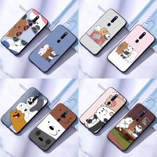 Ốp Lưng Silicone Mềm In Hình Gấu 3 Cho Oppo F3 / F5 / F9 / F11 Pro / F15