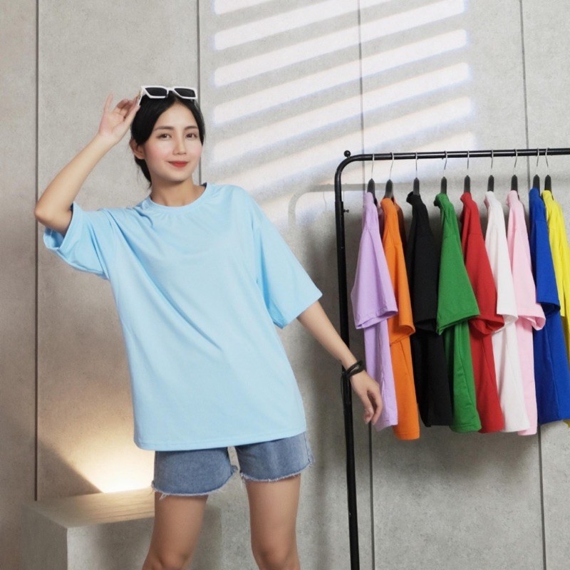 Áo thun trơn tay lỡ MICO shop nữ nam dáng Unisex form rộng - áo phông basic tee phông trơn freestyle | WebRaoVat - webraovat.net.vn