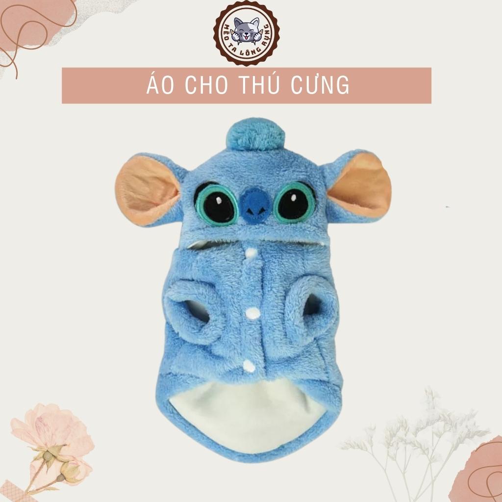 Quần áo cho chó, quần áo cho mèo, áo cho thú cưng stick dễ thương 500 gram đến 10 kg QACM05