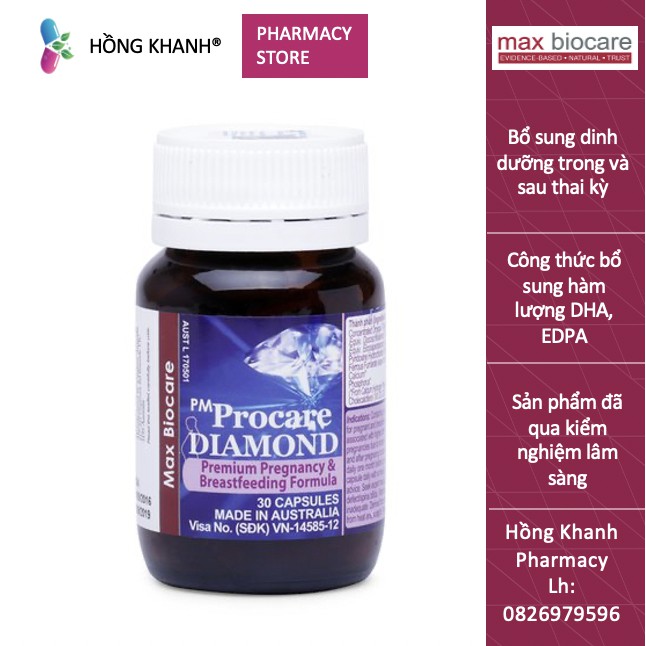 [Chính hãng] Viên uống Procare Diamond