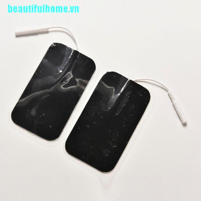 Bộ 2 Miếng Dán Điện Có Thể Tái Sử Dụng Cho Tens Ems