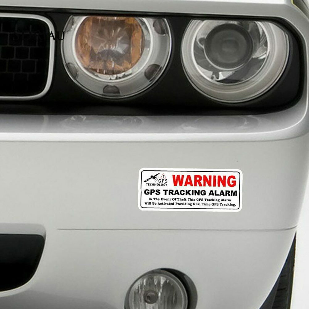 Decal Dán Cảnh Báo Chống Trộm Hình Chữ Xqpzx