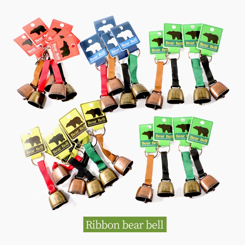 Chuông Sinh Tồn Hình Gấu Bằng Hợp Kim Chuyên Dụng Cho Hoạt Động Ngoài Trời