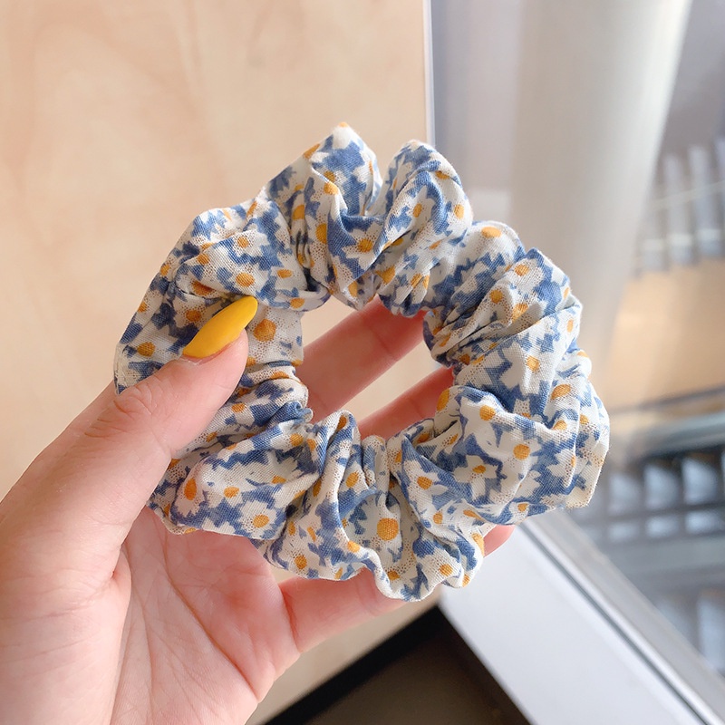 Dây buộc tóc vải scrunchies TOZZO cute dễ thương cho nữ phong cách hàn quốc siêu rẻ DV02