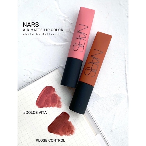 Son kem Nars Air Matte Lip Color Lose Control - Morocco - Thrust - Dolce Vita