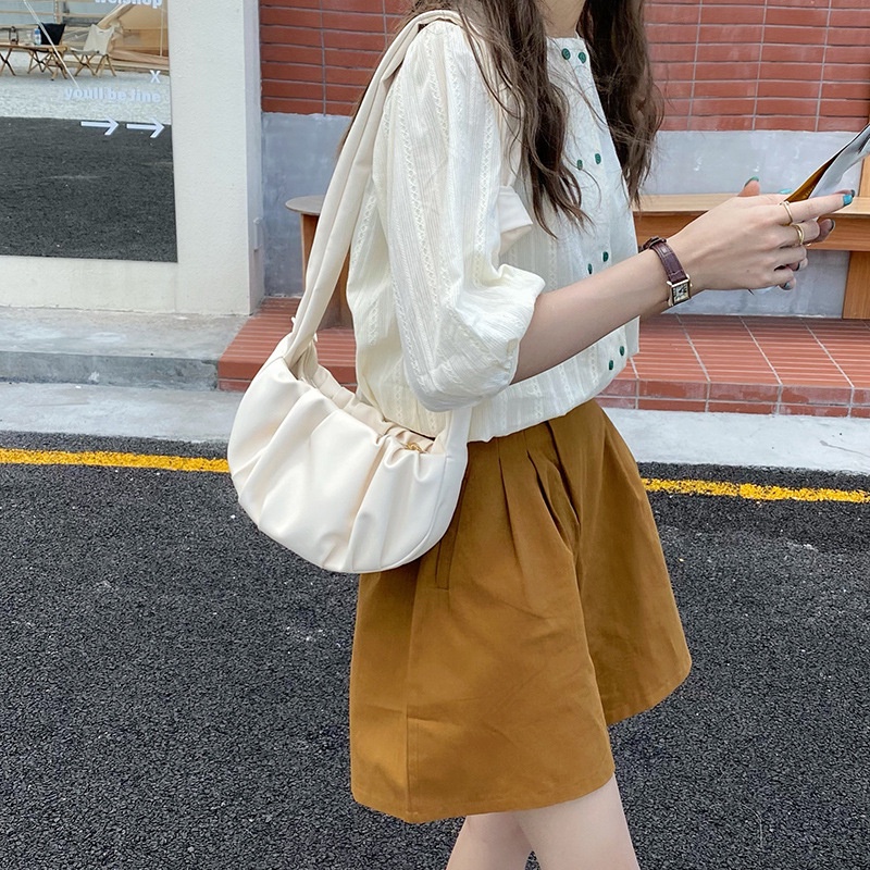 Túi Đeo Dưới Cánh Tay Mềm Gấp Được Thiết Kế Thời Trang Mới