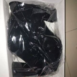 Giầy bốt da lộn phủ nhung cao cổ