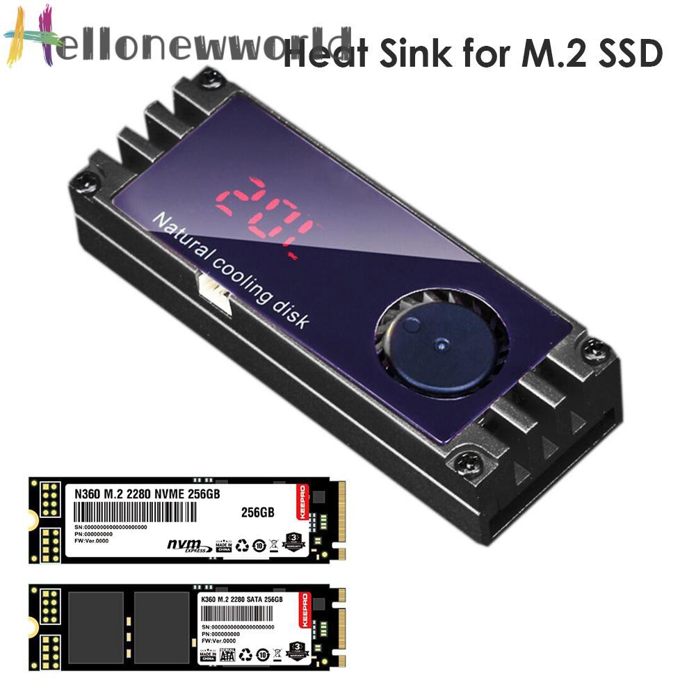 Quạt Tản Nhiệt Kỹ Thuật Số M.2 Ssd Kèm Quạt Tản Nhiệt