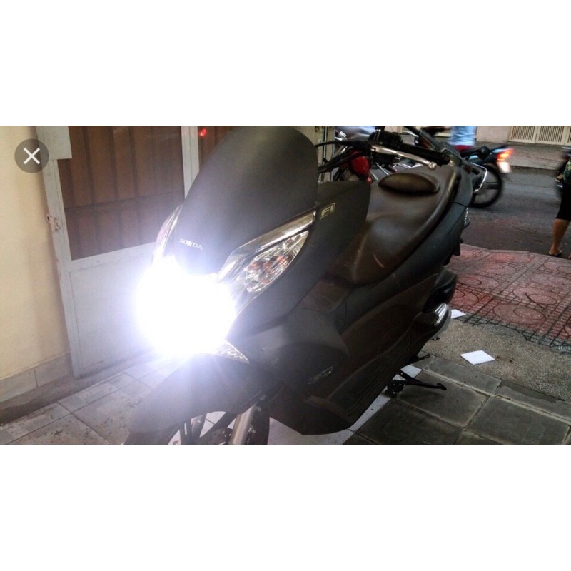 Bóng đèn xe máy 3 led siêu sáng led