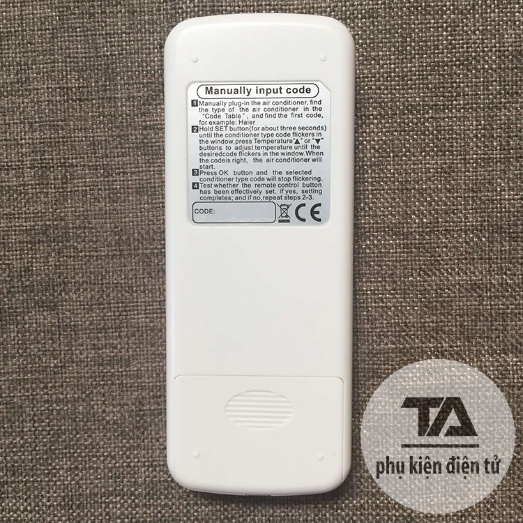 Điều khiển điều hòa đa năng 1000 in 1 K-100ES