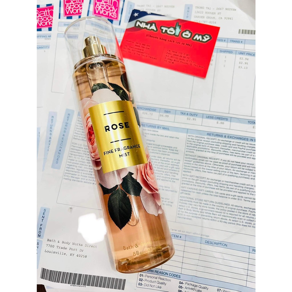 SỮA TẮM - LOTION - MIST - XỊT GỐI DÒNG AROMATHERY BBW