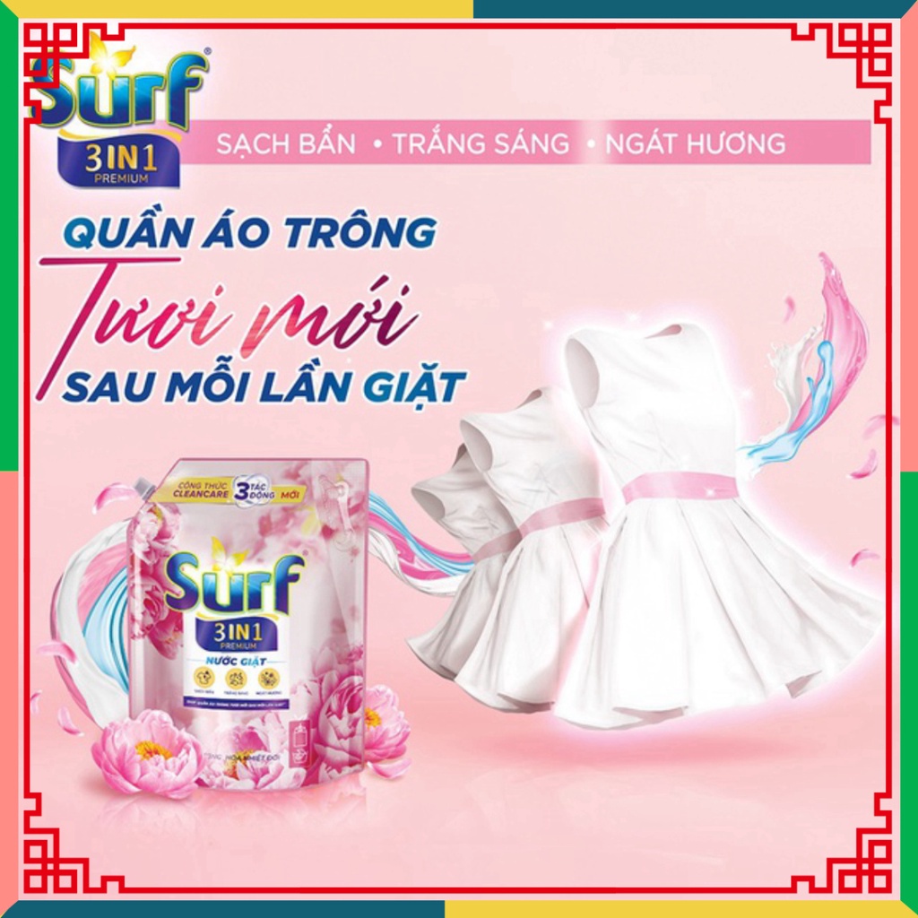 Nước giặt Surf túi 3.5kg/3.1kg