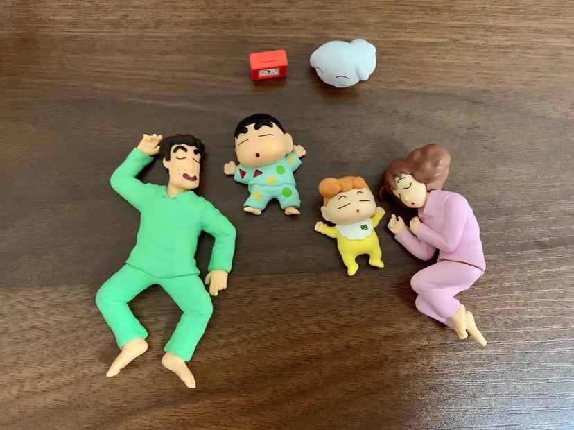 Set 5 Mô Hình Nhân Vật Phim Hoạt Hình Shin-Chan Bằng Pvc