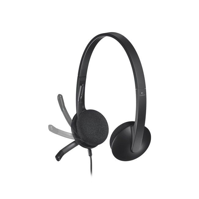 Tai nghe chụp tai LOGITECH H340(1 giắc USB)-Có míc khử tiếng ồn | BigBuy360 - bigbuy360.vn