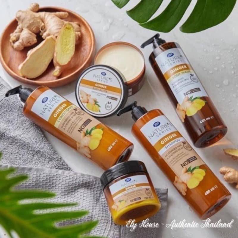Set dầu gội dầu xả gừng B.o.o.t.s