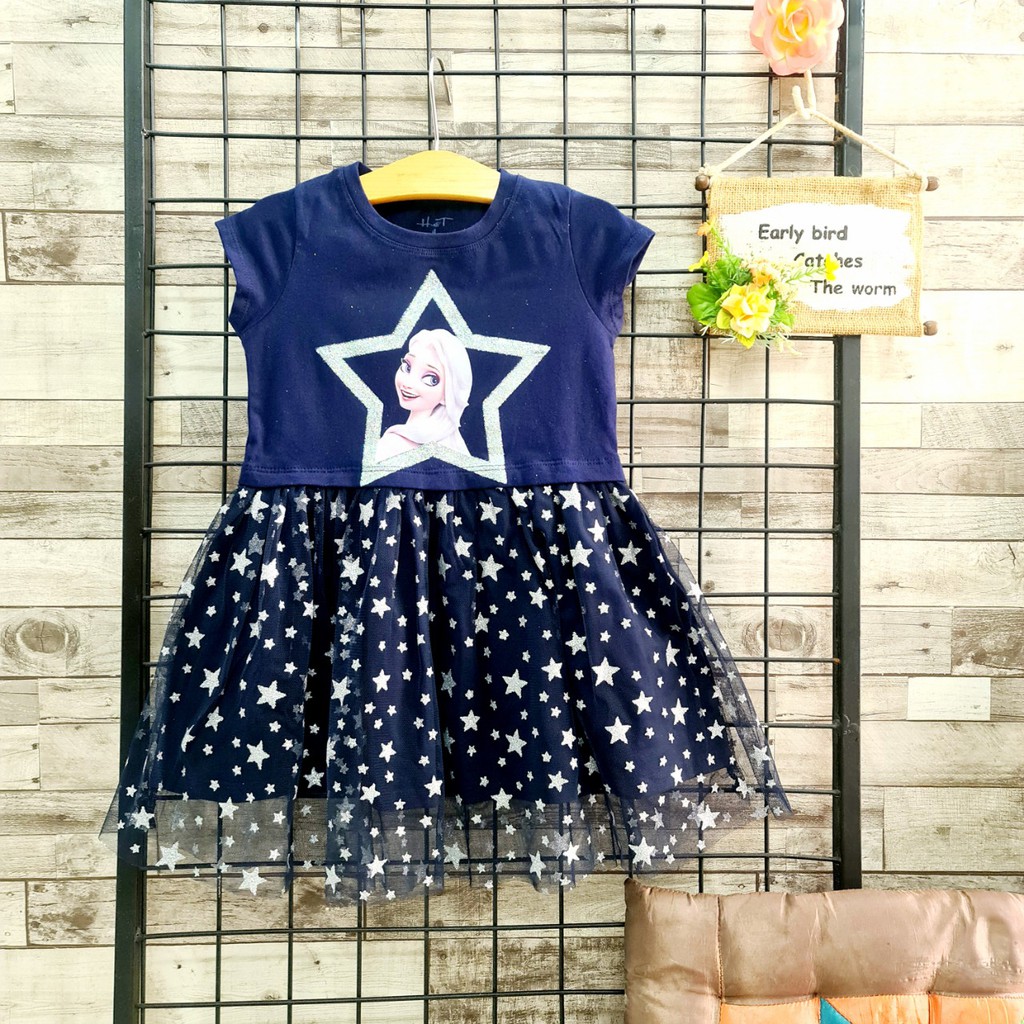 Đầm elsa cho bé đi chơi sang chảnh 013203