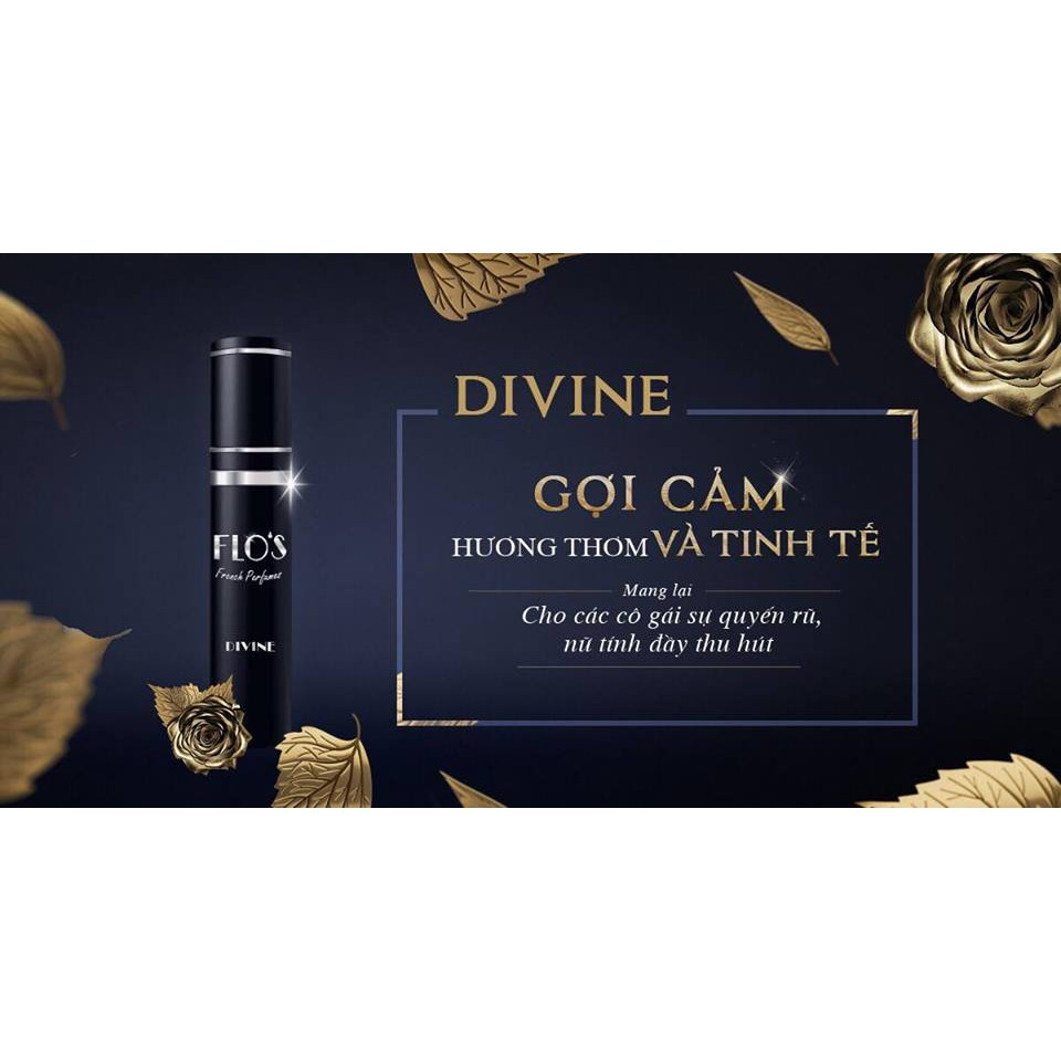 CombO 5 chai nước hoa Pháp Flo's | Thế Giới Skin Care