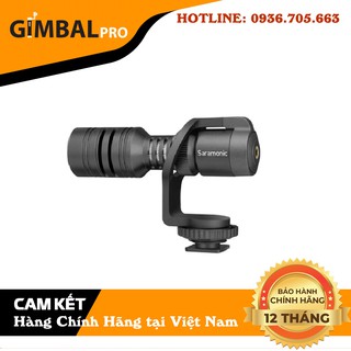 Saramonic vmic mini - micro thu âm cho điện thoại & máy ảnh cổng 3.5mm trs/trrs - hàng chính hãng