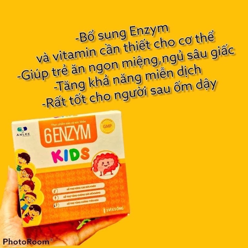 6 Enzym Kids giúp bé hết biếng ăn, chậm lớn