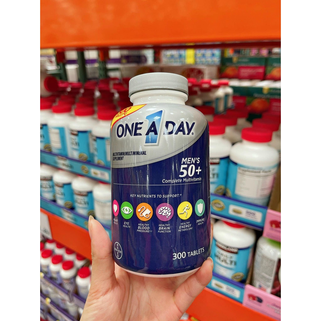 [TRÊN 50 TUỔI] Viên Uống Bổ Sung Vitamin Tổng Hợp One A Day Cho Nữ 300 Viên (CHUẨN COSTCO USA)