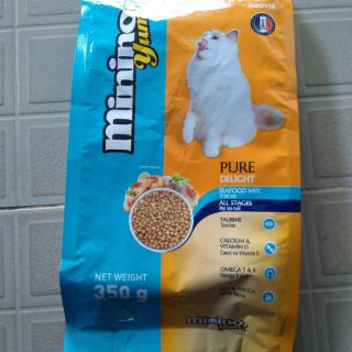 Thức ăn mèo Minino yum 350g