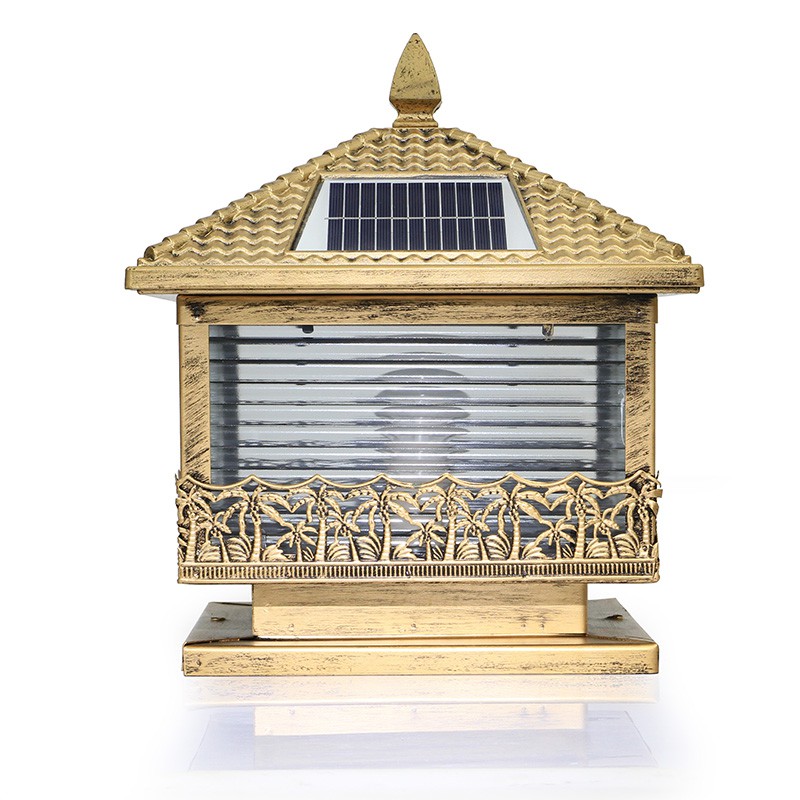 Đèn Trụ Cổng Năng Lượng Mặt Trời SUNTEK TC02 LED Solar Light 7W - Hàng Chính Hãng - Bảo hành 2 năm