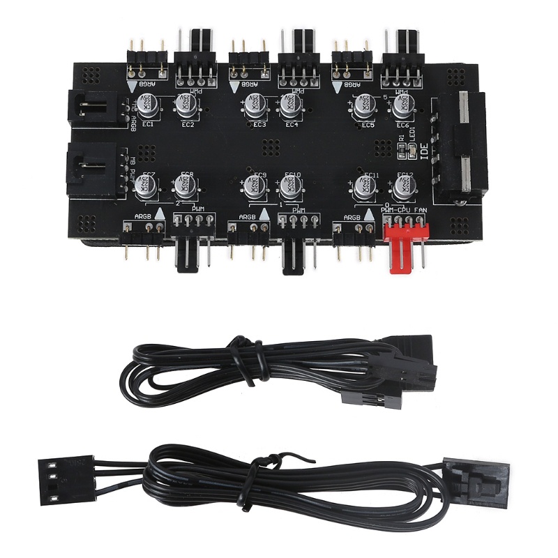 Bộ Chia Cổng Quạt 1 Sang 8 Cổng 5V 3PIN PWM ARGB